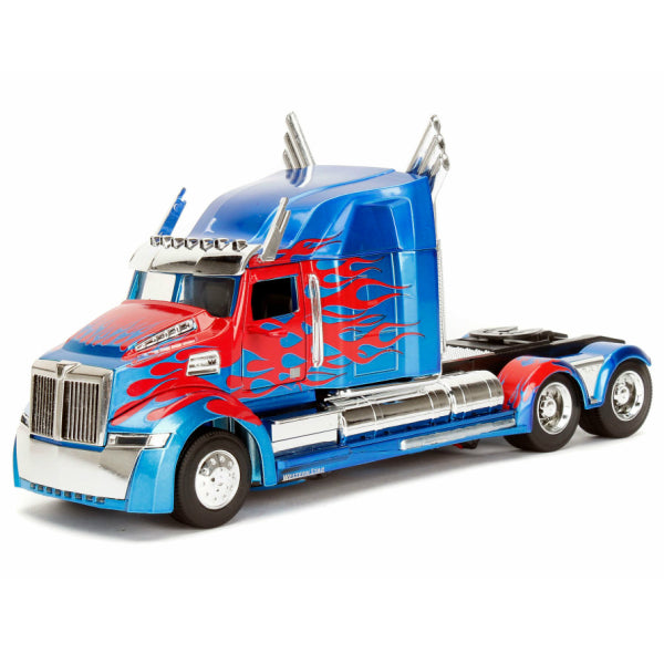 1:24 TRANSFORMERS OPTIMUS PRIME WESTERN STAR 5700　【トランスフォーマー ミニカー】