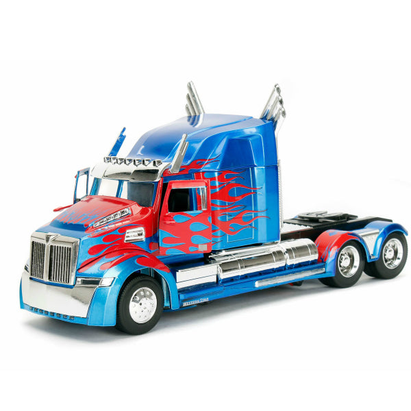 1:24 TRANSFORMERS OPTIMUS PRIME WESTERN STAR 5700　【トランスフォーマー ミニカー】